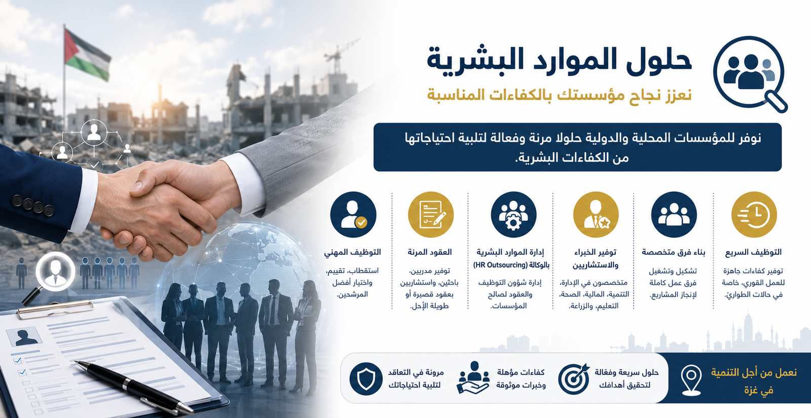 التوظيف وتوفير الكفاءات